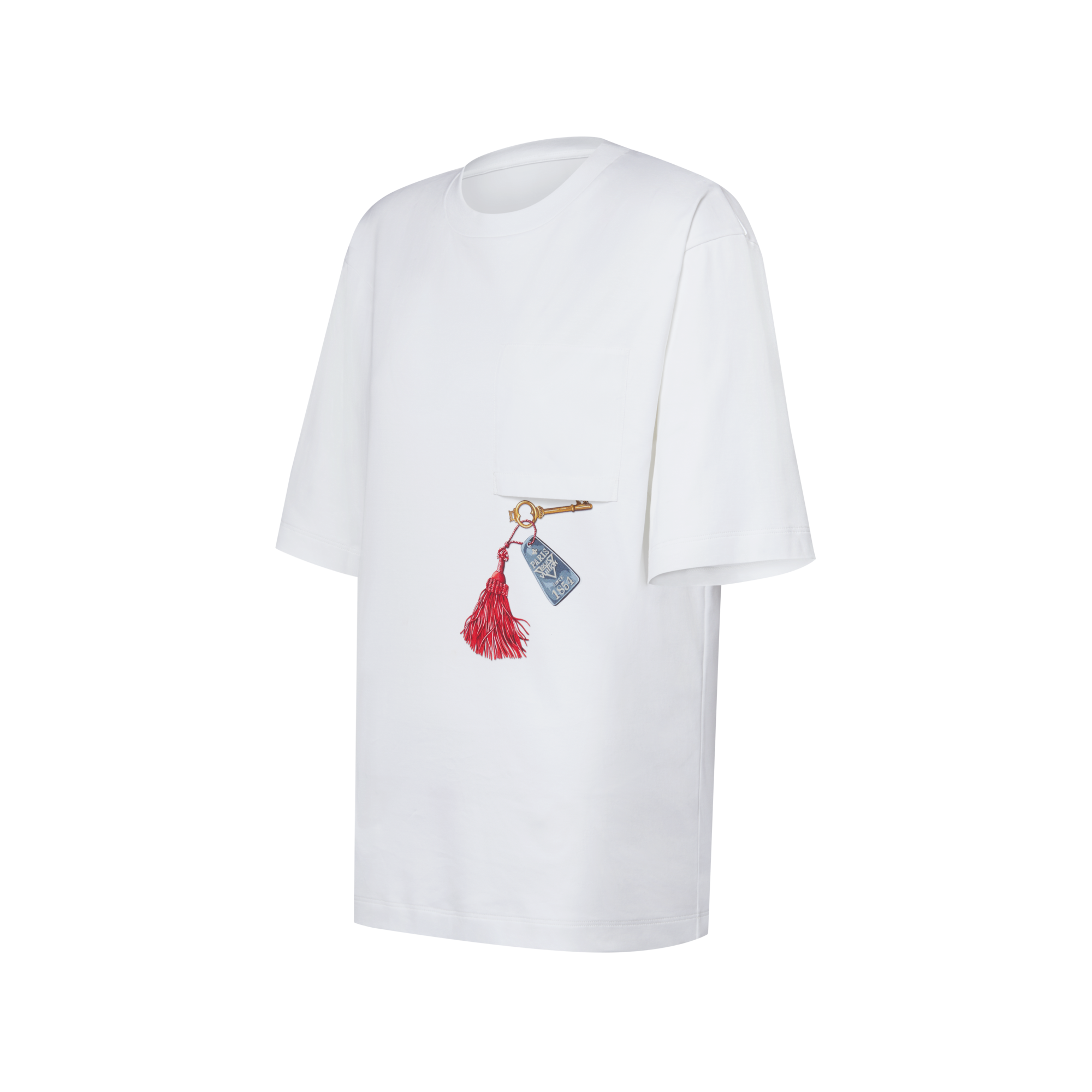Getaway Print Pocket T-Shirt - Ready-to-Wear | LOUIS VUITTON